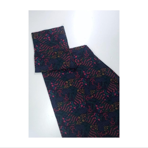 NWOT Lularoe Maxi Skirt in Colorful Pink & Blue Print Size XL - Picture 1 of 5